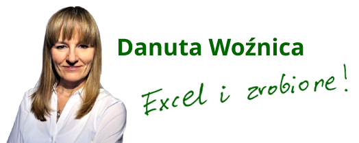 Logo Danuta Woźnica excel i zrobione